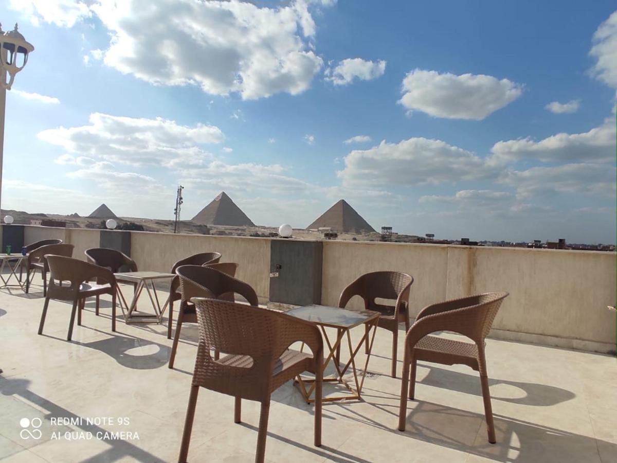 Khufu Pyramids Hotel Kafret el-Gabal Buitenkant foto