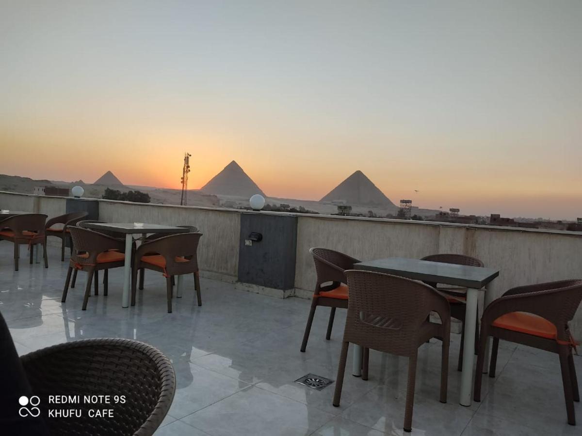 Khufu Pyramids Hotel Kafret el-Gabal Buitenkant foto