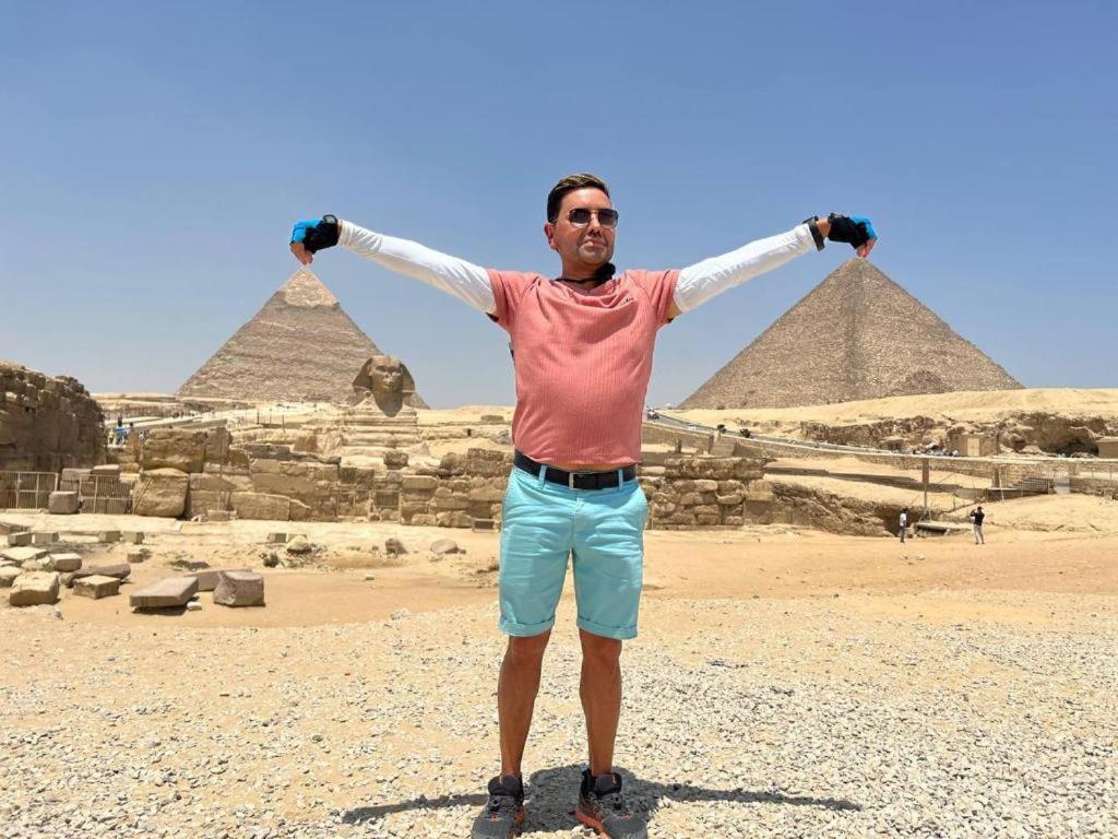 Khufu Pyramids Hotel Kafret el-Gabal Buitenkant foto