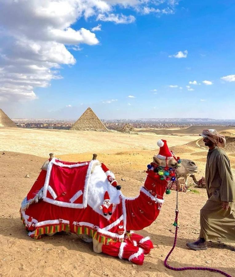 Khufu Pyramids Hotel Kafret el-Gabal Buitenkant foto